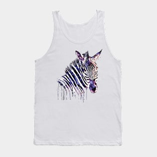 Zebra Head Tank Top